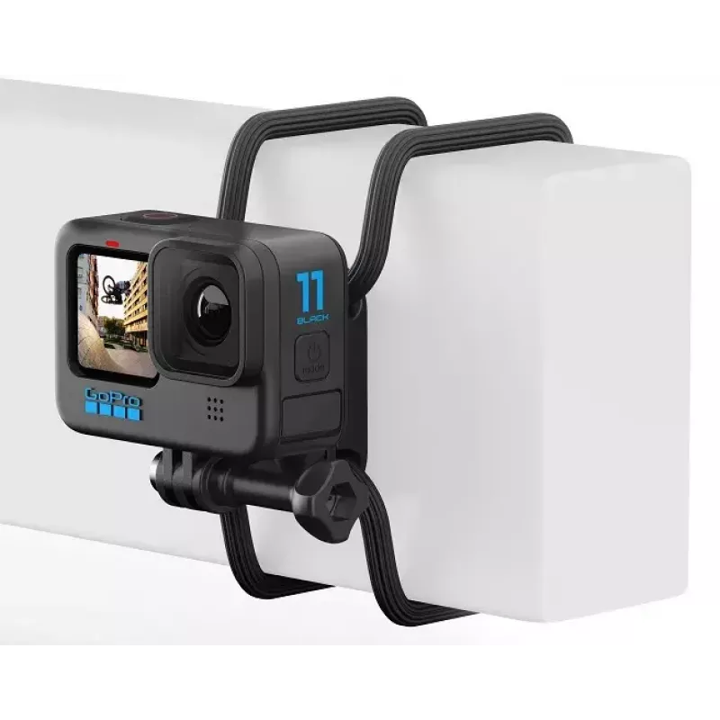 GoPro Flexible Grip Mount – lankstus laikiklis visoms HERO kameroms, juodas plastikas