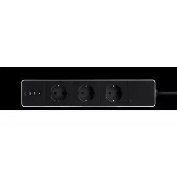 Eve Energy Strip išmanusis maitinimo blokas 3 lizdai 120-230 V 1.9 m juodas