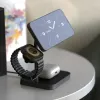 ZENS Office Charger Pro 3 juoda belaidė greitojo įkrovimo stotelė AC