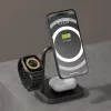 ZENS Office Charger Pro 3 juoda belaidė greitojo įkrovimo stotelė AC