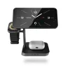 ZENS Office Charger Pro 3 juoda belaidė greitojo įkrovimo stotelė AC