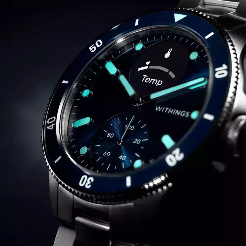 Išmanusis laikrodis Withings ScanWatch Nova nerūdijantis plienas