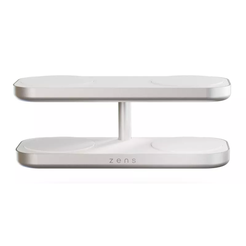ZENS Quattro Wireless Charger Pro 4 Baltas