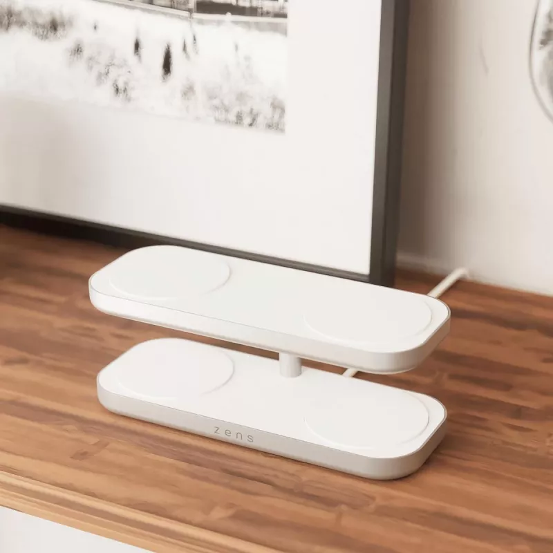 ZENS Quattro Wireless Charger Pro 4 Baltas