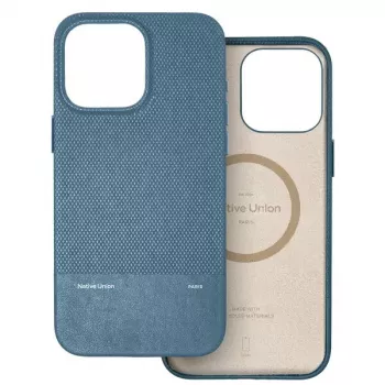 Apsauginis dėklas Native Union (Re)Classic iPhone 16 Pro Max — tamsiai mėlynas, 6,9 colio (17,5 cm) ekranui