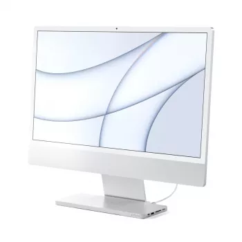 SATECHI USB-C Slim Dock belaidžio ryšio stotelė / portų replikatorius, USB 3.2 Gen 2 / 3.1 Gen, skirta 24 colių iMac (2021)