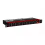 Behringer ULTRAGAIN DIGITAL ADA8200 8 kanalų AD/DA keitiklis, 24 bitų / 48 kHz, XLR I/O, montuojamas stelaže