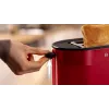 Skrudintuvas Bosch TAT2M124 — 2 griežinėliai 950 W, raudonas, duonos centravimas, atšildymas, kėlimas