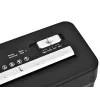 Smulkintuvas TRACER Edge10L kryžminis pjūvis, 10 lapų talpa, 6 mm pjūvis, 10 L krepšelis, juodas