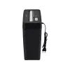 Smulkintuvas TRACER Edge10L kryžminis pjūvis, 10 lapų talpa, 6 mm pjūvis, 10 L krepšelis, juodas