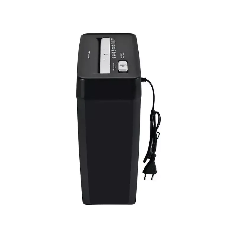 Smulkintuvas TRACER Edge10L kryžminis pjūvis, 10 lapų talpa, 6 mm pjūvis, 10 L krepšelis, juodas