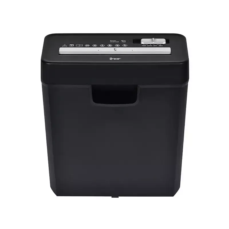 Smulkintuvas TRACER Edge10L kryžminis pjūvis, 10 lapų talpa, 6 mm pjūvis, 10 L krepšelis, juodas