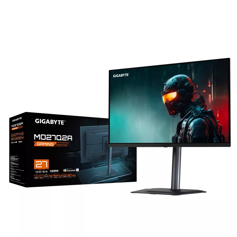 GIGABYTE MO27Q2A 27 colių QD-OLED 2K QHD žaidimų monitorius