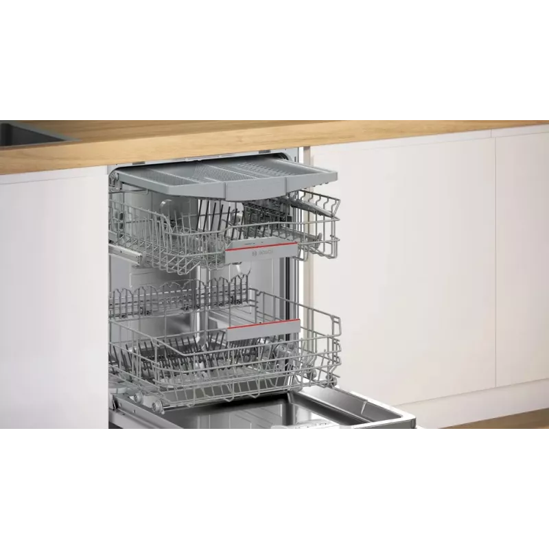 Bosch Serie 4 SMV4ECX23E pilnai įmontuojama indaplovė 14 komplektų