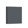 AQARA Smart Wall Switch H1 EU (Su nuliniu laidu, Dvigubas) (WS-EUK04-G), Pilka - Zigbee sieninis jungiklis su dviguba rele