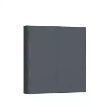 AQARA Smart Wall Switch H1 EU (Su nuliniu laidu, Dvigubas) (WS-EUK04-G), Pilka - Zigbee sieninis jungiklis su dviguba rele