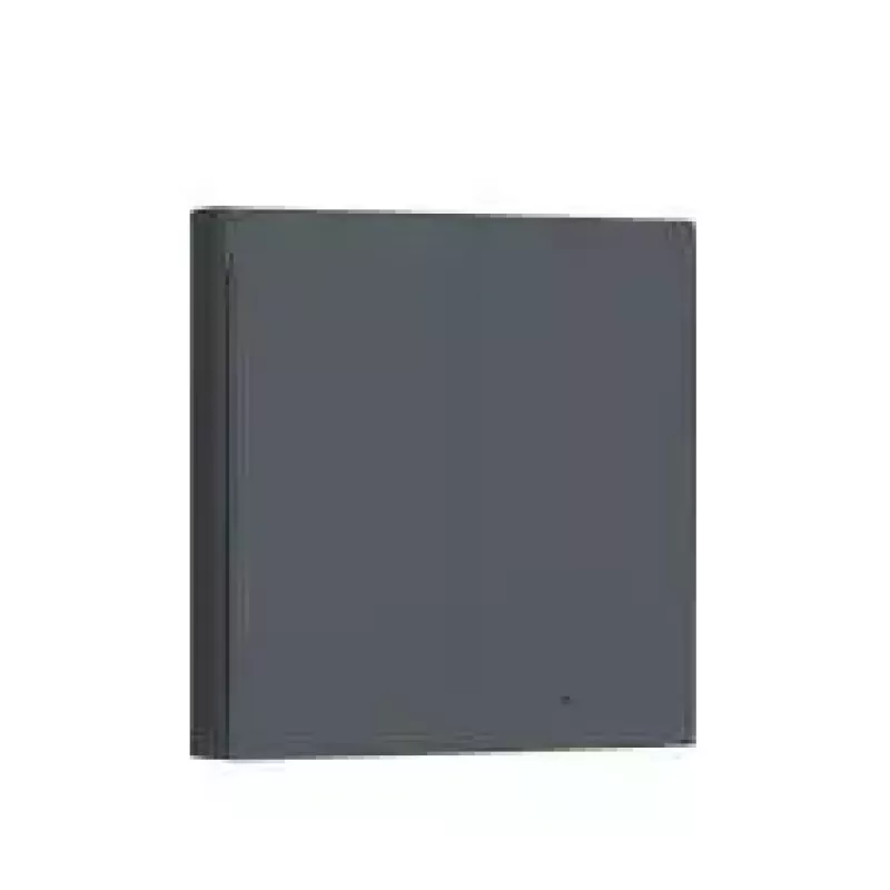 AQARA Smart Wall Switch H1 EU (Su nuliniu laidu, Dvigubas) (WS-EUK04-G), Pilka - Zigbee sieninis jungiklis su dviguba rele