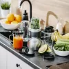 Stalo blenderis Adler AD 4084 Smoothie Set – 500 W (maks. 1200 W), 0,7 L stiklinis indas, nuimamas dubuo, juodas