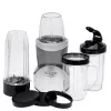Stalo blenderis Adler AD 4084 Smoothie Set – 500 W (maks. 1200 W), 0,7 L stiklinis indas, nuimamas dubuo, juodas