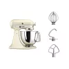 Stacionarus maišytuvas KITCHENAID 5KSM125EAC — 300 W, 4.8 L dubuo, 10 greičių, kreminė