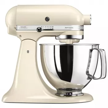 Stacionarus maišytuvas KITCHENAID 5KSM125EAC — 300 W, 4.8 L dubuo, 10 greičių, kreminė