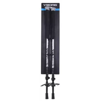 Trekkingo lazdos Viking Vario Tour — reguliuojamas ilgis 135 cm, 16 mm, EVA rankenos, 486 g (pora)
