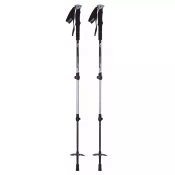 Trekkingo lazdos Viking Vario Tour — reguliuojamas ilgis 135 cm, 16 mm, EVA rankenos, 486 g (pora)