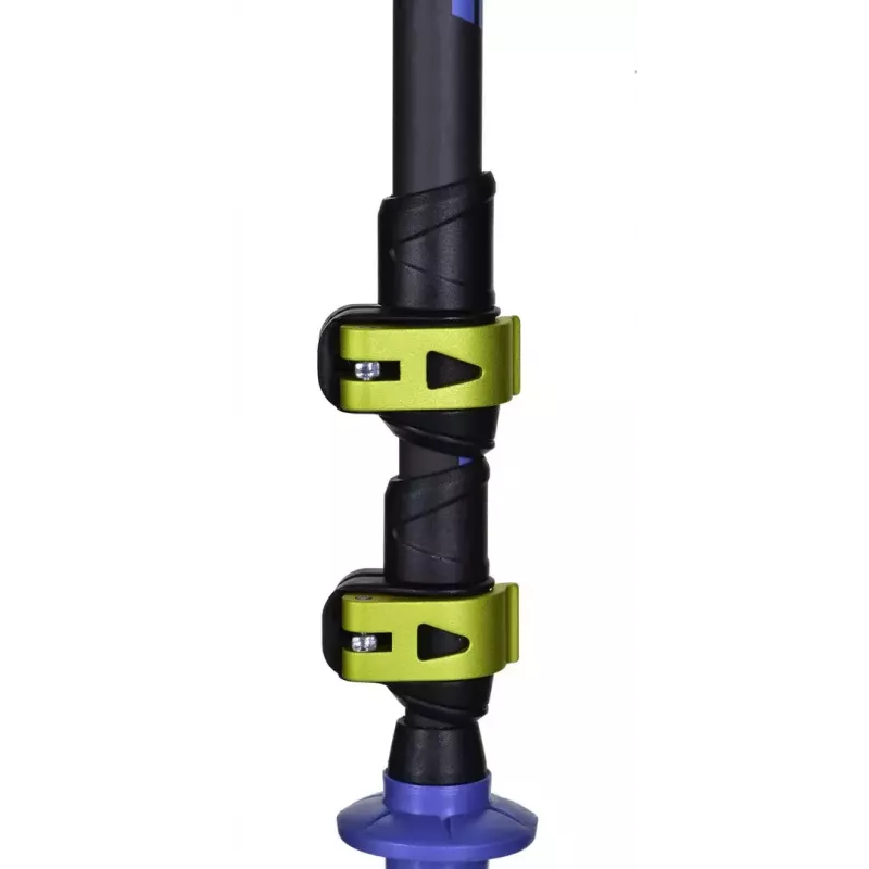 Trekkingo lazdos Viking Carbo Lite Black Lime, 175 cm, anglies pluoštas, 610 g (pora)