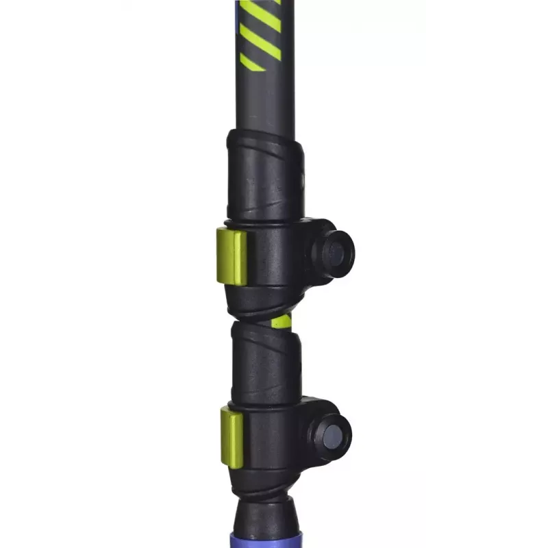 Trekkingo lazdos Viking Carbo Lite Black Lime, 175 cm, anglies pluoštas, 610 g (pora)