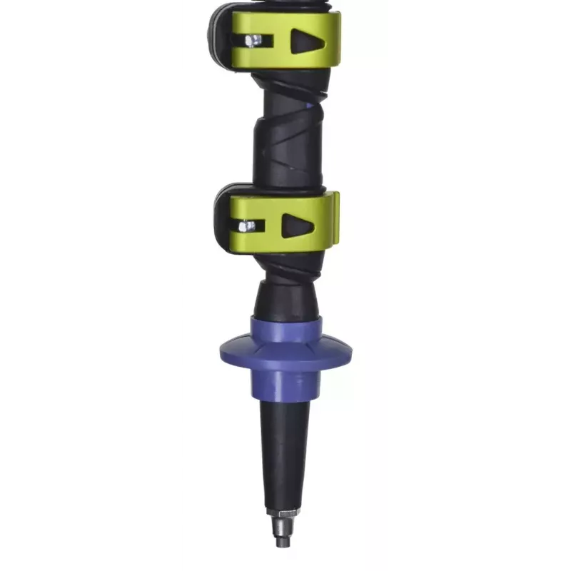 Trekkingo lazdos Viking Carbo Lite Black Lime, 175 cm, anglies pluoštas, 610 g (pora)