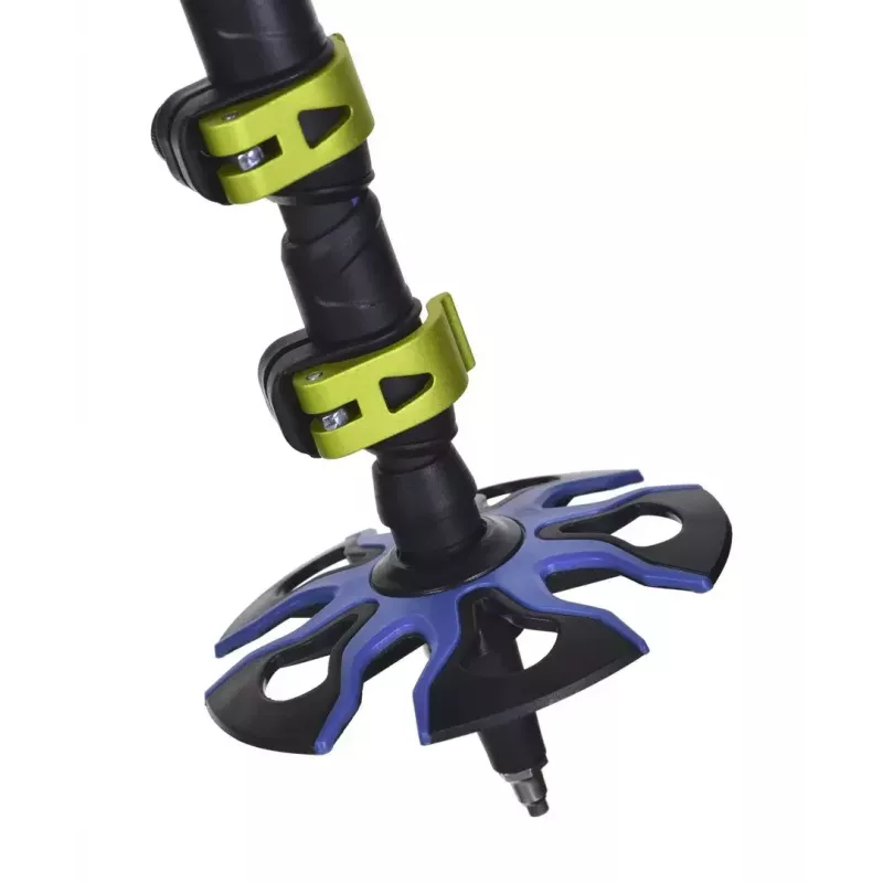 Trekkingo lazdos Viking Carbo Lite Black Lime, 175 cm, anglies pluoštas, 610 g (pora)