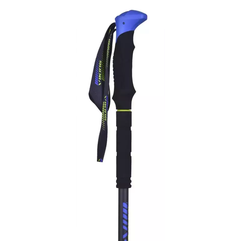 Trekkingo lazdos Viking Carbo Lite Black Lime, 175 cm, anglies pluoštas, 610 g (pora)