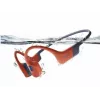 Shokz OpenSwim Pro kaulų laidumo ausinės, IP68, 32 GB MP3, Bluetooth, iki 9 val., USB-C, raudonos