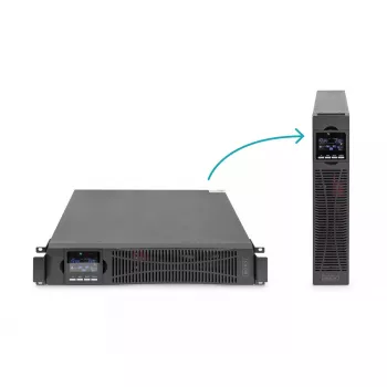 Digitus OnLine UPS sistema 3000 VA 3000 W Dvigubos konversijos
