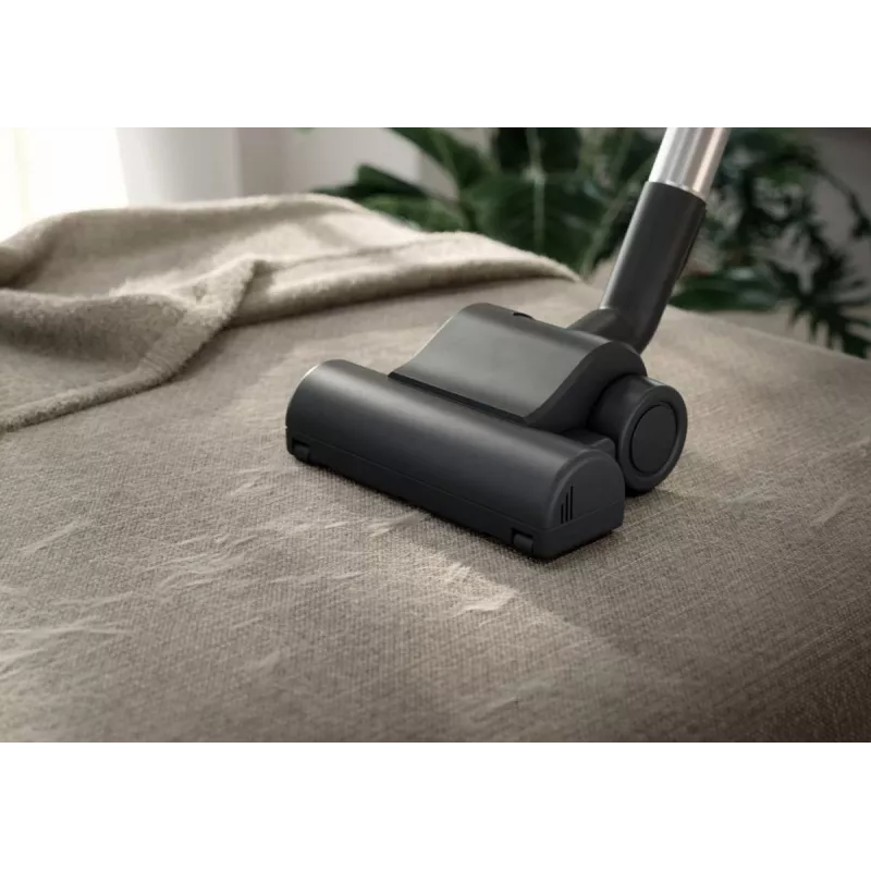 Cikloninis dulkių siurblys Electrolux EB61A5UG — 3,5 l dulkių maišas, 750 W, 12 m spindulys, turbo šepetys, nerūdijančio plieno teleskopinis vamzdis