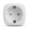 „Wi‑Fi“ nuotoliniu būdu valdomas kištukinis lizdas GreenBlue GB720F, F tipo kištukas, maks. apkrova 2×16 A (3680 W), baltas