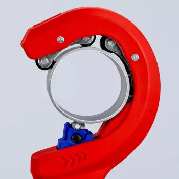 Vamzdžių pjoviklis Knipex 90 23 01 BK plieninis peilis plastikinė rankena 165 mm