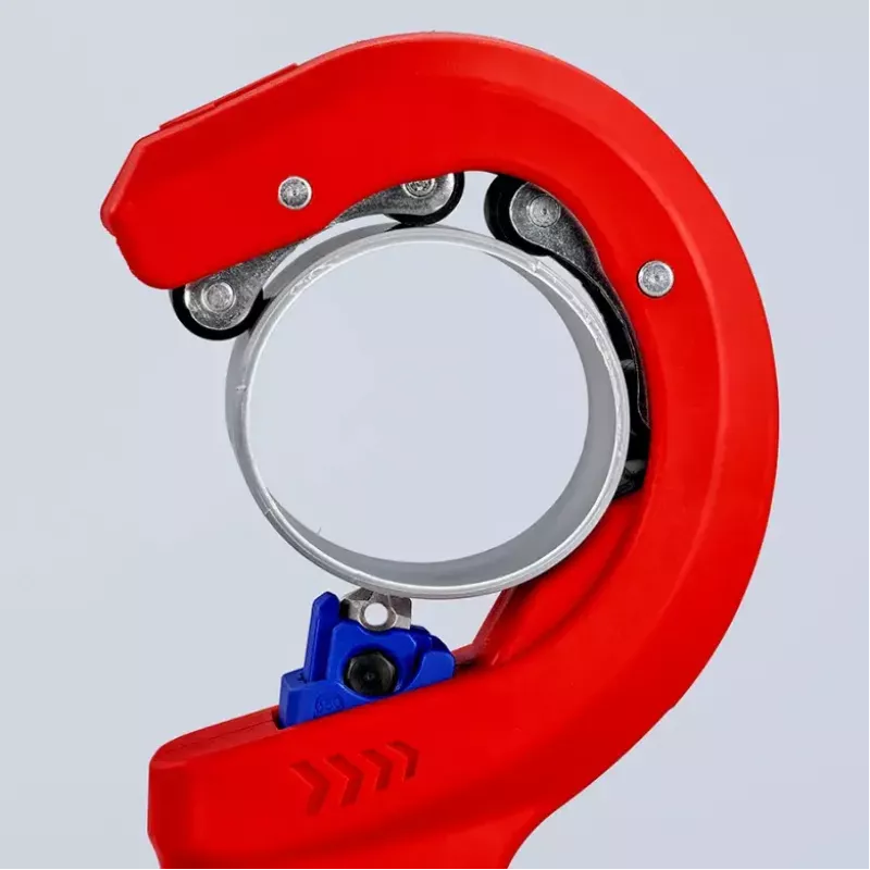 Vamzdžių pjoviklis Knipex 90 23 01 BK plieninis peilis plastikinė rankena 165 mm