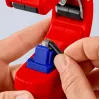 Vamzdžių pjoviklis Knipex 90 23 01 BK plieninis peilis plastikinė rankena 165 mm
