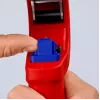 Vamzdžių pjoviklis Knipex 90 23 01 BK plieninis peilis plastikinė rankena 165 mm