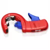 Vamzdžių pjoviklis Knipex 90 23 01 BK plieninis peilis plastikinė rankena 165 mm