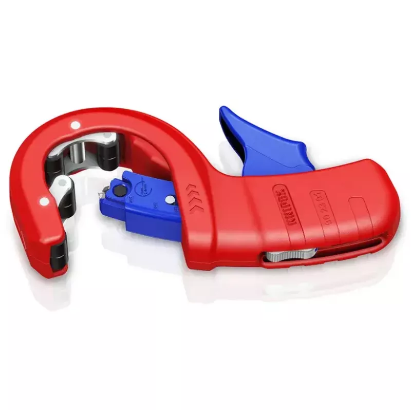 Vamzdžių pjoviklis Knipex 90 23 01 BK plieninis peilis plastikinė rankena 165 mm