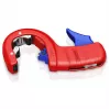 Vamzdžių pjoviklis Knipex 90 23 01 BK plieninis peilis plastikinė rankena 165 mm