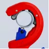 Vamzdžių pjoviklis Knipex 90 23 01 BK plieninis peilis plastikinė rankena 165 mm
