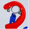 Vamzdžių pjoviklis Knipex 90 23 01 BK plieninis peilis plastikinė rankena 165 mm
