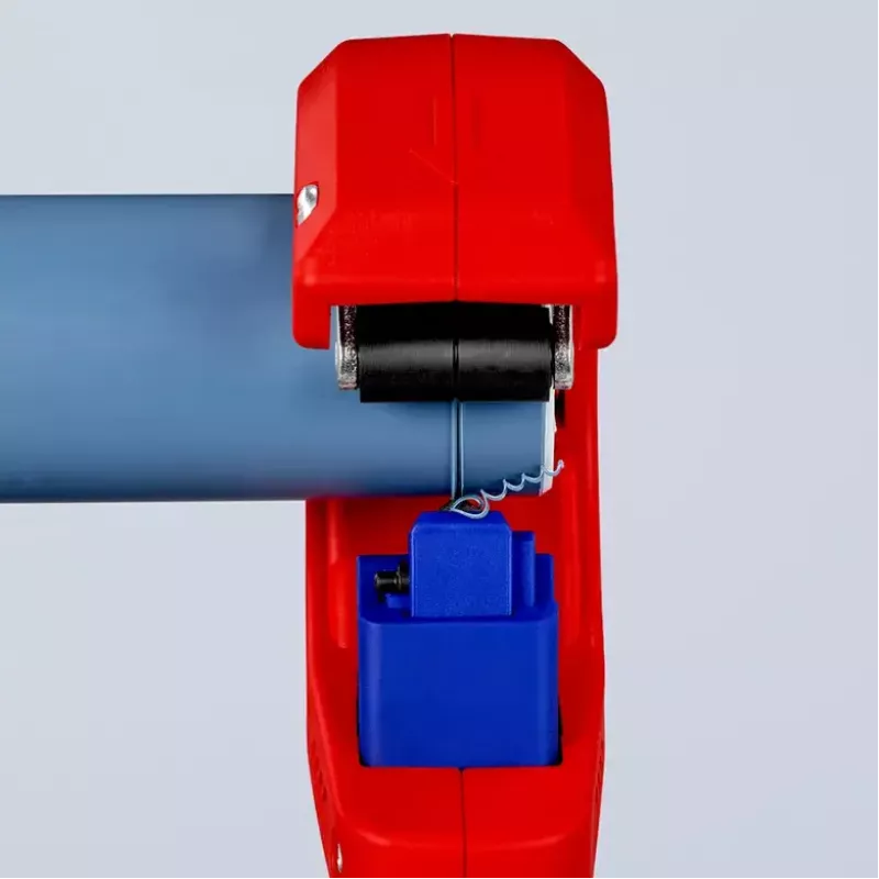 Vamzdžių pjoviklis Knipex 90 23 01 BK plieninis peilis plastikinė rankena 165 mm