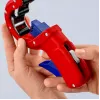 Vamzdžių pjoviklis Knipex 90 23 01 BK plieninis peilis plastikinė rankena 165 mm