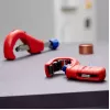 Vamzdžių pjoviklis Knipex 90 23 01 BK plieninis peilis plastikinė rankena 165 mm
