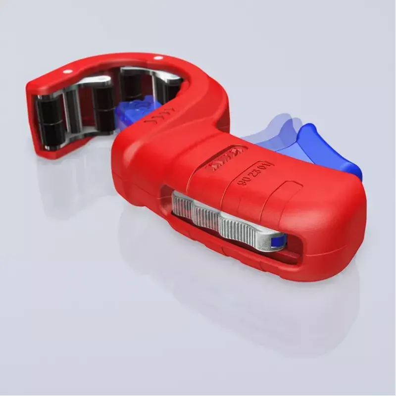 Vamzdžių pjoviklis Knipex 90 23 01 BK plieninis peilis plastikinė rankena 165 mm