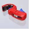 Vamzdžių pjoviklis Knipex 90 23 01 BK plieninis peilis plastikinė rankena 165 mm